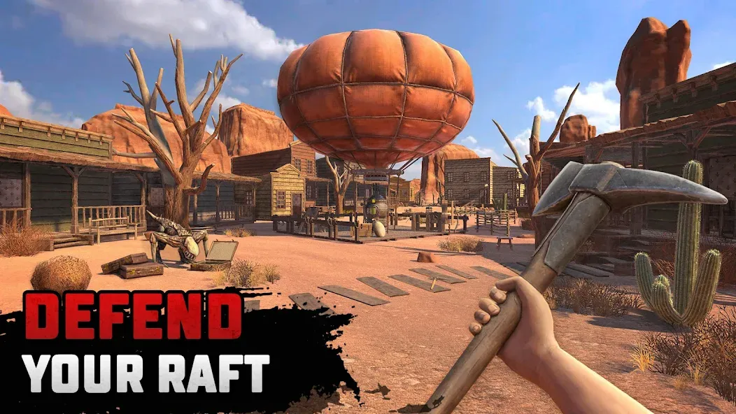 Raft® Survival: Desert Nomad (Рафт Сурвайвал)  [МОД Unlocked] Screenshot 3