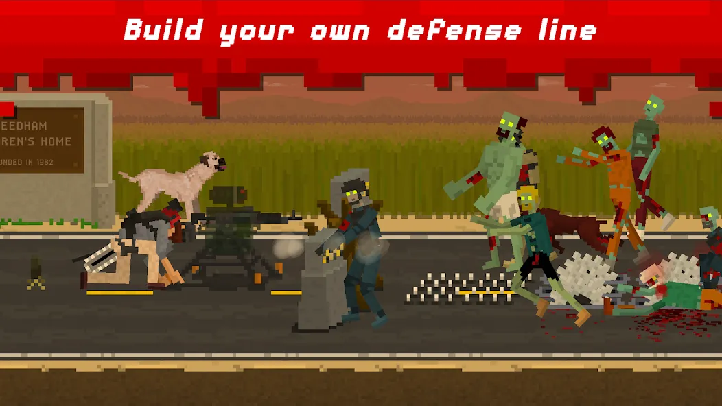 They Are Coming Zombie Defense (Теи Аре Каминг Зомби Дефенс)  [МОД Бесконечные деньги] Screenshot 1