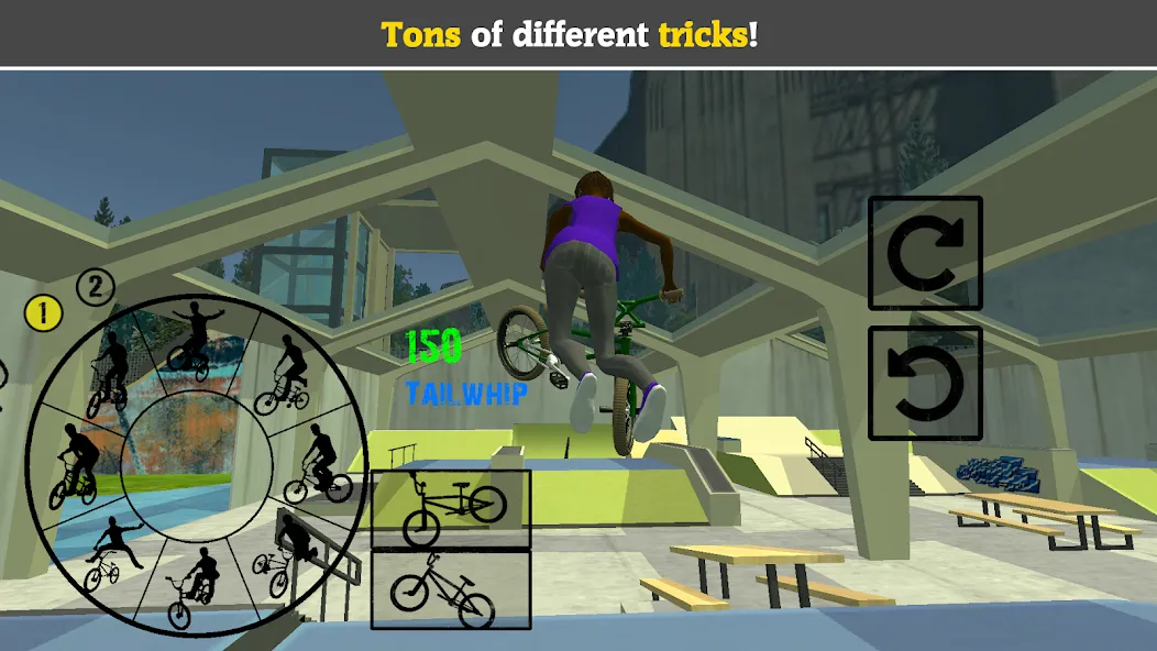 BMX FE3D 2 (БМХ ФЭ3Д 2)  [МОД Unlimited Money] Screenshot 3