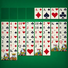 Скачать взломанную FreeCell Classic Card Game (ФриСел Классическая карточная игра)  [МОД Много денег] - последняя версия apk на Андроид