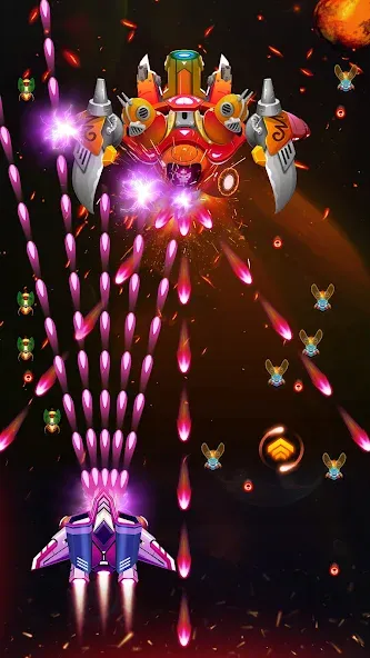 Galaxy Attack - Alien Shooter (Гэлэкси аттак)  [МОД Mega Pack] Screenshot 2