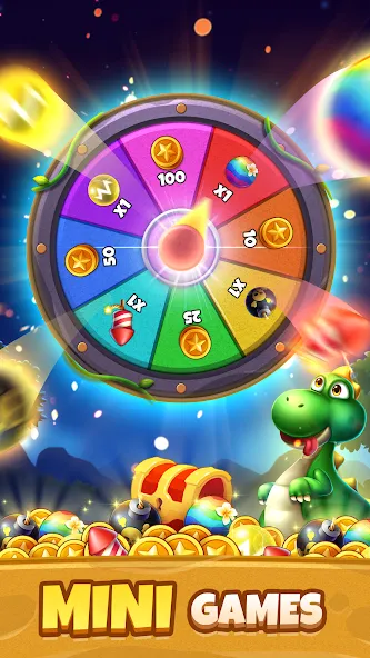 Bubble Shooter Primitive Eggs (Бабл Шутер Примитивные Яйца)  [МОД Unlocked] Screenshot 1