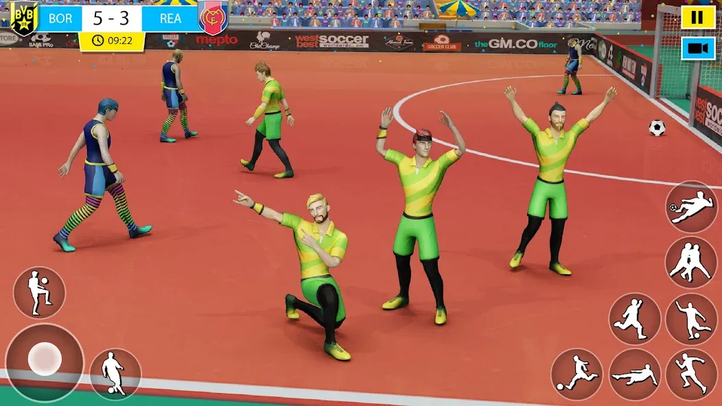 Indoor Futsal: Football Games (Индор Футзал)  [МОД Все открыто] Screenshot 2