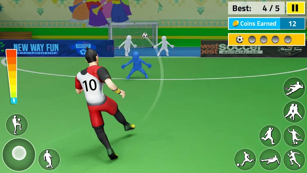 Indoor Futsal: Football Games (Индор Футзал)  [МОД Все открыто] Screenshot 4