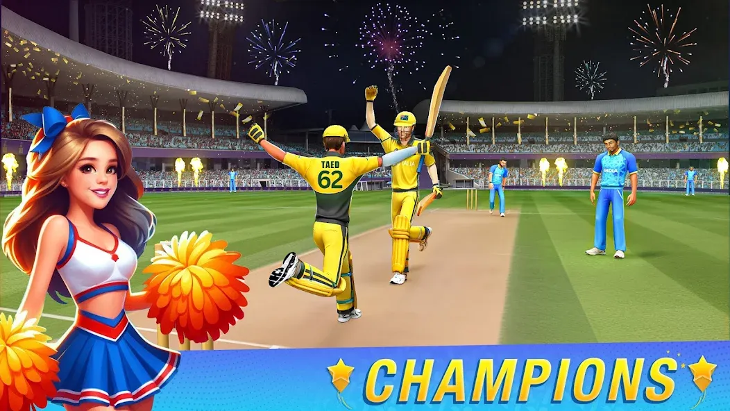 Play Cricket Games (Плей Крикет Геймс)  [МОД Много монет] Screenshot 1