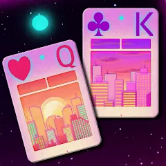 Взломанная FLICK SOLITAIRE - Card Games (ФЛИКК)  [МОД Меню] - стабильная версия apk на Андроид