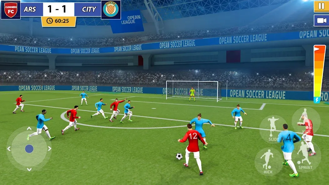 Soccer Star: Soccer Kicks Game (окер Стар)  [МОД Бесконечные деньги] Screenshot 2