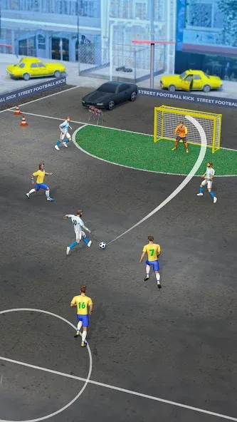 Street Football Kick Games (Уличный футбол Игры с ударами)  [МОД Много монет] Screenshot 3