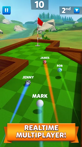 Golf Battle (Гольф баттл)  [МОД Много денег] Screenshot 2