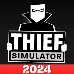 Скачать взломанную Thief Simulator: Sneak & Steal (Симулятор вора)  [МОД Меню] - стабильная версия apk на Андроид