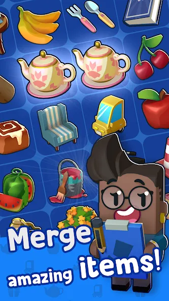 Merge Mayor - Match Puzzle (Мэрдж Мэер)  [МОД Mega Pack] Screenshot 4