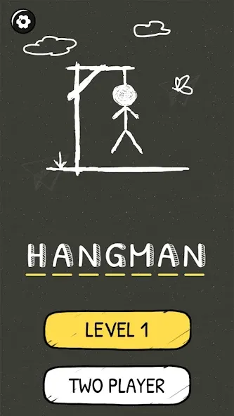 Hangman Words:Two Player Games  [МОД Unlimited Money] Screenshot 2