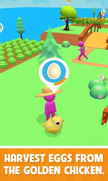 Family Farm Land 3D (Фарм Фэмили 3Д)  [МОД Бесконечные монеты] Screenshot 3