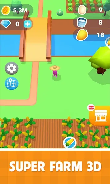 Family Farm Land 3D (Фарм Фэмили 3Д)  [МОД Бесконечные монеты] Screenshot 5