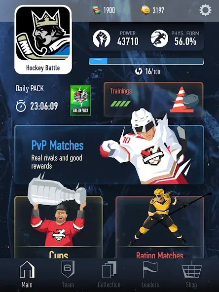 Hockey Battle 2 (Хоккей Батл 2)  [МОД Unlimited Money] Screenshot 5