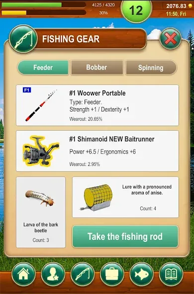 Fishing Baron - fishing game  [МОД Много монет] Screenshot 4