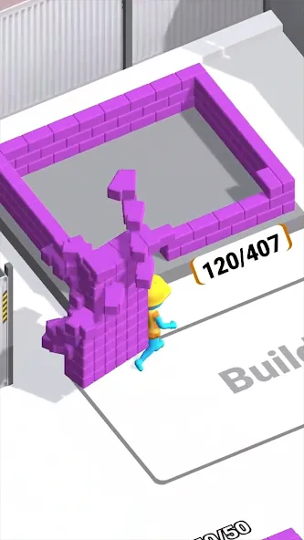 Pro Builder 3D (Про Билдер 3Д)  [МОД Бесконечные деньги] Screenshot 1