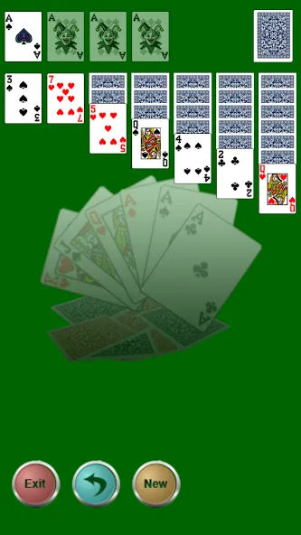 Solitaire game (Солитер игра)  [МОД Бесконечные деньги] Screenshot 2