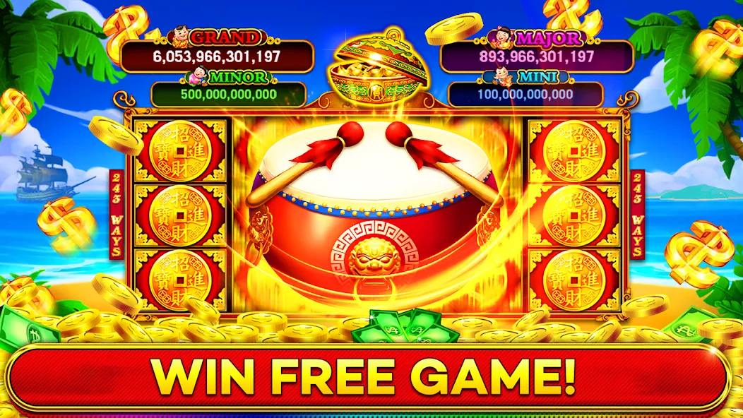 Jackpot Boom Casino Slot Games (Джекпот Бум Казино Игры на Слотмашинах)  [МОД Все открыто] Screenshot 1