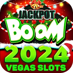 Скачать взломанную Jackpot Boom Casino Slot Games (Джекпот Бум Казино Игры на Слотмашинах)  [МОД Все открыто] - последняя версия apk на Андроид