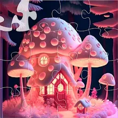 Скачать взломанную Fantasy Jigsaw - HD Puzzle (Фэнтези Пазл)  [МОД Menu] - стабильная версия apk на Андроид