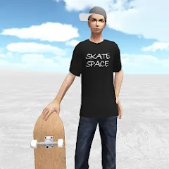 Взломанная Skate Space (Скейт Спейс)  [МОД Много денег] - полная версия apk на Андроид