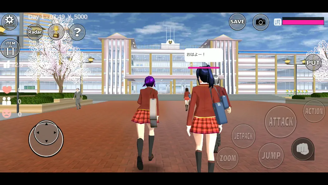 SAKURA School Simulator (Сакура Скул Симулятор)  [МОД Mega Pack] Screenshot 1