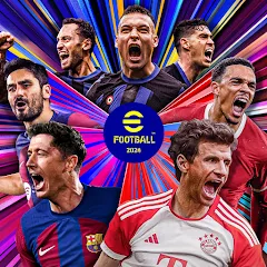 Взломанная eFootball™ 2024 (ИФутбол 2023)  [МОД Бесконечные монеты] - полная версия apk на Андроид