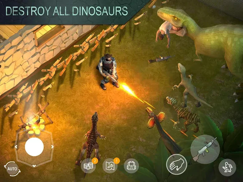 Jurassic Survival (Джурасик Сурвайвал)  [МОД Menu] Screenshot 3