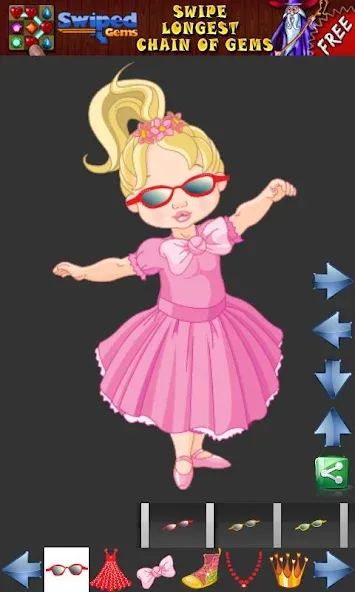 Dress up Princess for kids  [МОД Бесконечные монеты] Screenshot 4