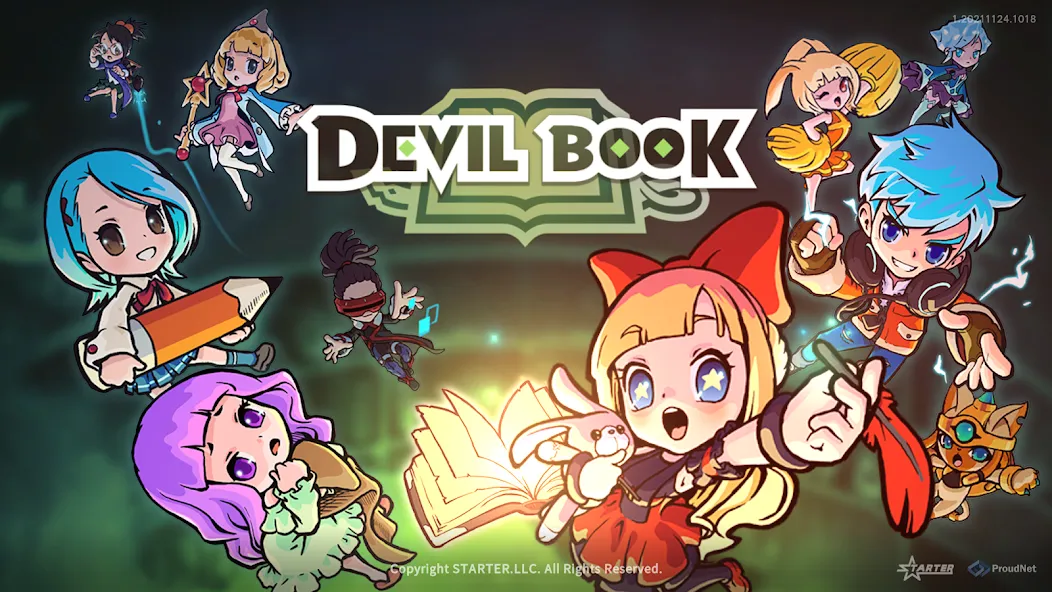 Devil Book: Hand-Drawn MMO (Дэвил Бук)  [МОД Много денег] Screenshot 1