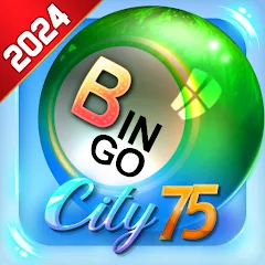 Скачать взлом Bingo City 75 : Bingo & Slots (Бинго Сити 75)  [МОД Unlimited Money] - полная версия apk на Андроид