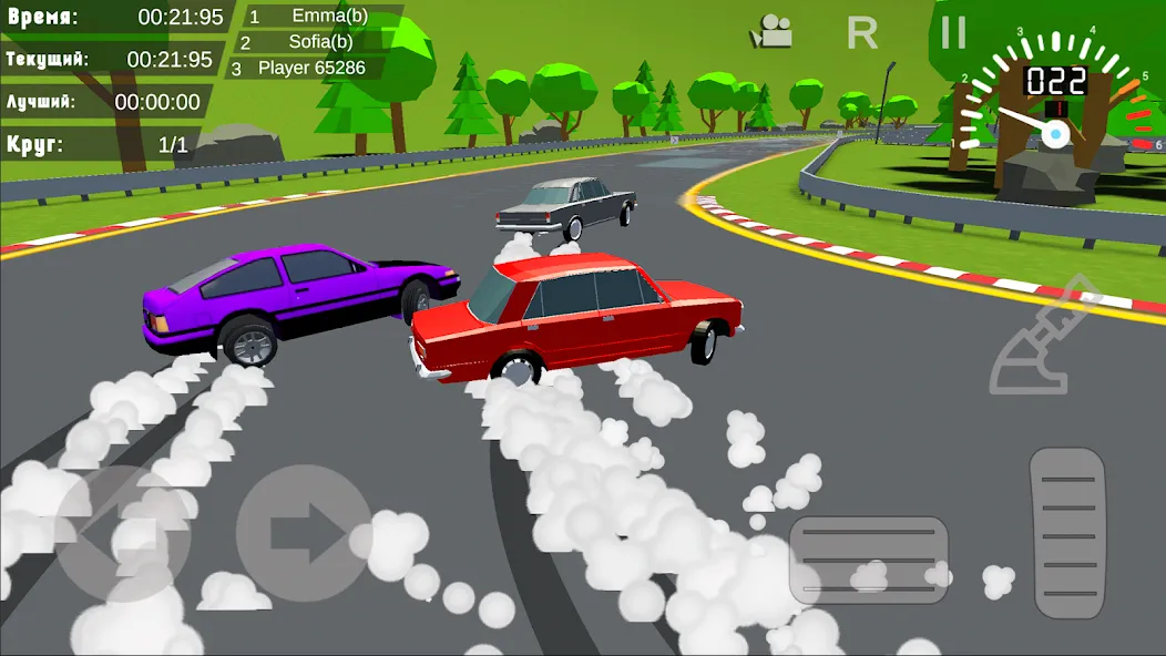 Drift in Car  [МОД Много монет] Screenshot 1