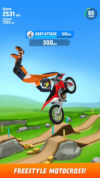 Max Air Motocross (Макс Эйр Мотокросс)  [МОД Mega Pack] Screenshot 1