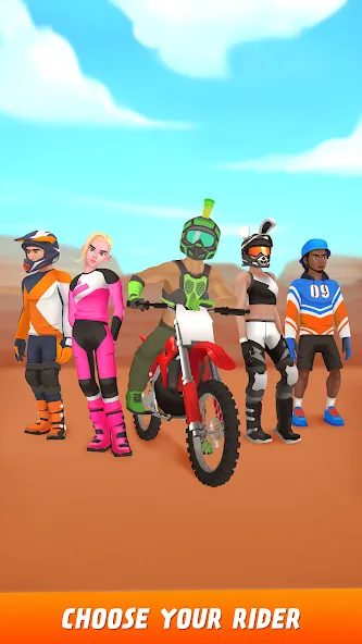 Max Air Motocross (Макс Эйр Мотокросс)  [МОД Mega Pack] Screenshot 5