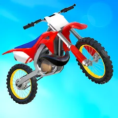 Скачать взломанную Max Air Motocross (Макс Эйр Мотокросс)  [МОД Mega Pack] - полная версия apk на Андроид