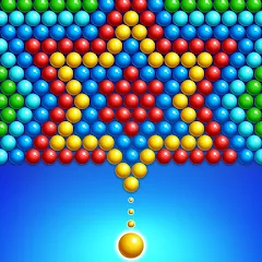 Взлом Bubble Shooter Royal Pop  [МОД Mega Pack] - стабильная версия apk на Андроид