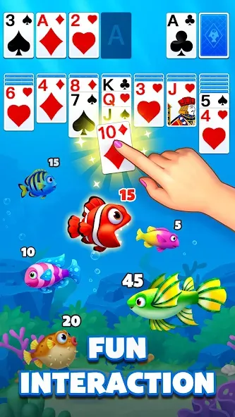 Solitaire Ocean  [МОД Unlimited Money] Screenshot 5