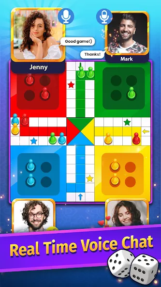 Ludo Game COPLE - Voice Chat  [МОД Меню] Screenshot 1