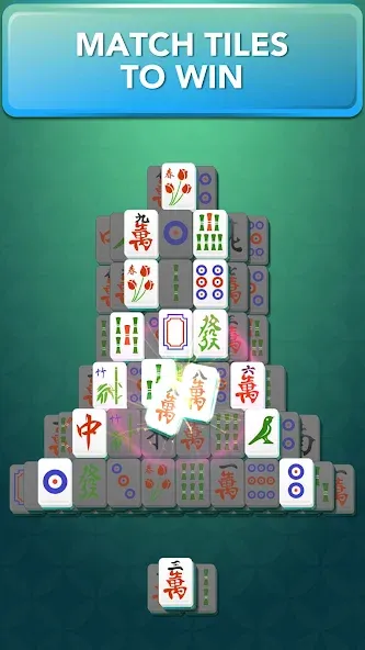 Solitaire Mahjong for Seniors  [МОД Много монет] Screenshot 1