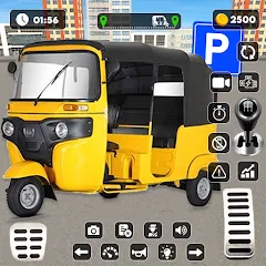 Взломанная Tuk Tuk Auto Rickshaw Game 3d  [МОД Бесконечные монеты] - стабильная версия apk на Андроид