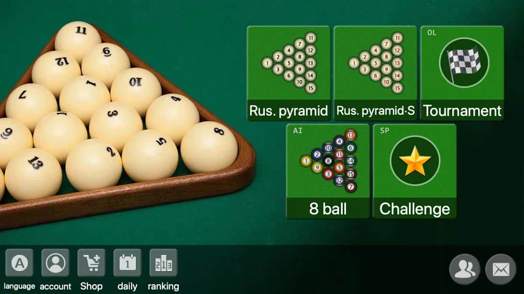 russian billiards 2024  [МОД Бесконечные монеты] Screenshot 1