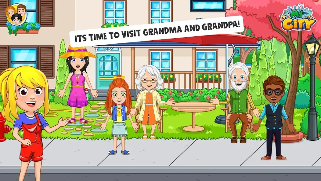 My City : Grandparents Home (Мой город)  [МОД Все открыто] Screenshot 1