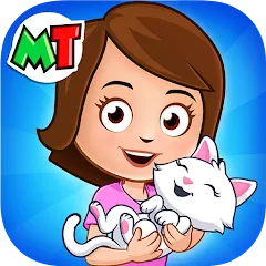 Взлом My Town: Pet games & Animals (Май Таун)  [МОД Все открыто] - стабильная версия apk на Андроид