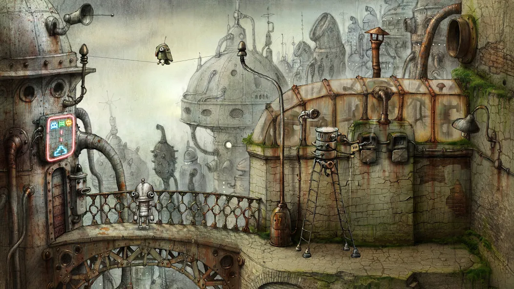 Machinarium Demo (Махинариум)  [МОД Бесконечные монеты] Screenshot 4