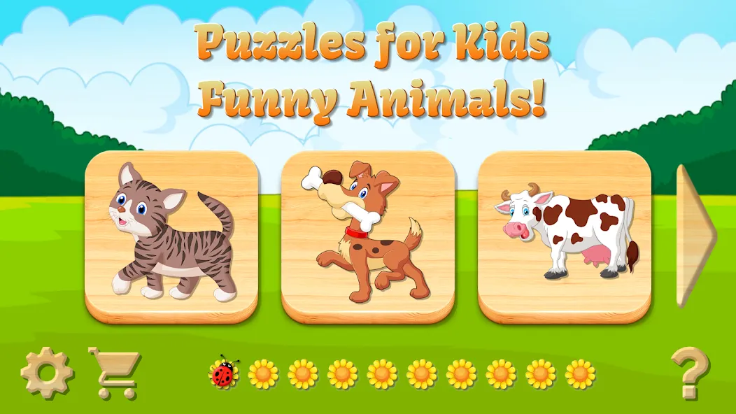 Baby Puzzles for Kids  [МОД Menu] Screenshot 1