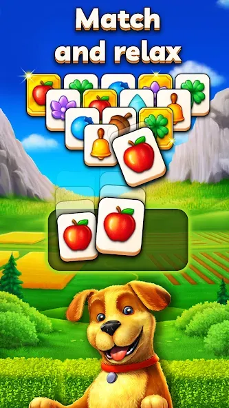 Joey's Farm - Tile Match  [МОД Unlimited Money] Screenshot 1