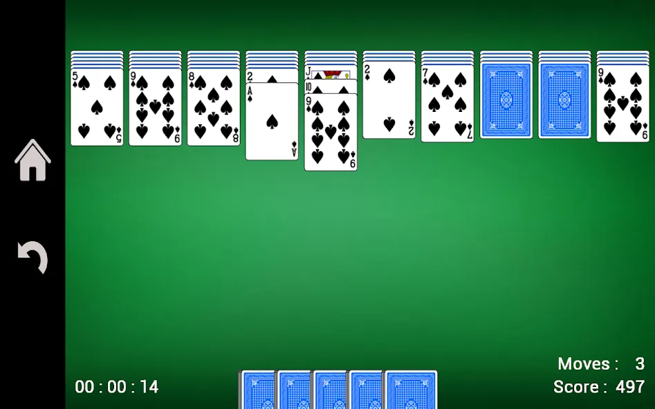 Spider Solitaire  [МОД Бесконечные монеты] Screenshot 3