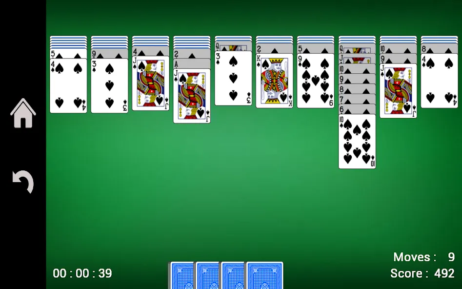 Spider Solitaire  [МОД Бесконечные монеты] Screenshot 4