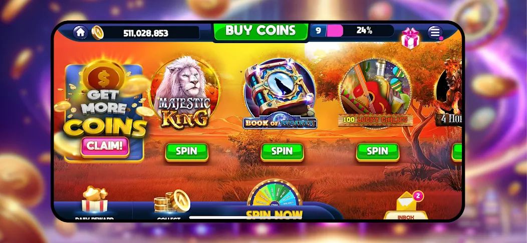 Majestic Slots: Slot Machine  [МОД Бесконечные деньги] Screenshot 5